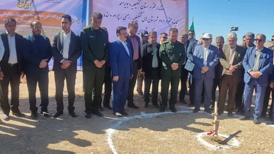 سومین نیروگاه یک مگاواتی کهگیلویه کلنگ خورد
