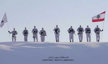 فیلم | تمرینات یگان &laquo;رضوان&raquo; حزب&zwnj;الله لبنان در کوهستان برفی