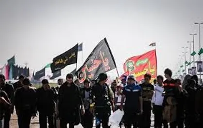 مراسم اربعین شهدای گمنام همراه با سوگواری ایام محرم با حضور دانشگاهیان بم