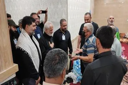 خدمت&zwnj;رسانی شهرداری تهران به زائران در شهر نجف