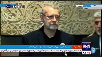 پاسخ لاریجانی به سوال یک خبرنگار مبنی بر اینکه &laquo;عده&zwnj;ای می&zwnj;گویند ایران از مقاومت دست برداشته&raquo;: فکر کنم شما حرف&zwnj;های شوخی را خیلی جدی می&zwnj;گیرید!