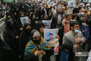  تشییع و تدفین پیکر شهید مدافع حرم «احسان کربلایی پور» در قم