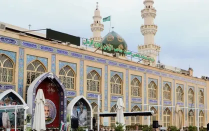 آغاز زندگی مشترک ۲۰ زوج کرمانی در کنار مزار حاج قاسم+ فیلم