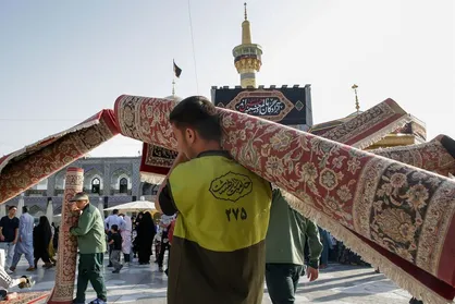 شرکت ۲۵ هزار زائر و مجاور در طرح خدمت در بهشت