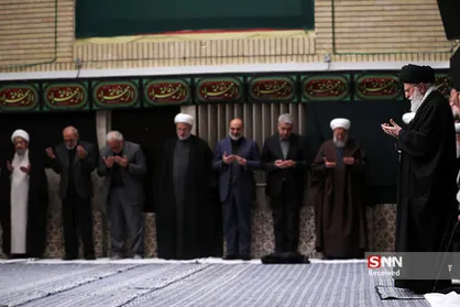 آخرین شب مراسم عزاداری حضرت فاطمه&zwnj;زهرا (س) در حسینیه امام خمینی