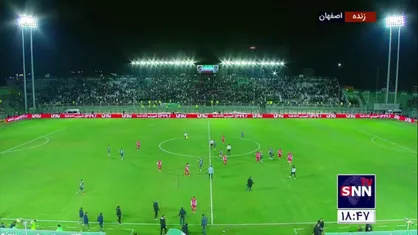 پایان دیدار پرسپولیس و ذوب آهن