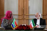 دیدار و نشست وزیر روابط و همکاریهای آفریقای جنوبی با وزیر امور خارجه ایران