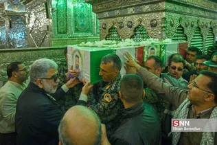 تشییع پیکر شهید پلیس افتخاری «محمود هوشمندی» در شیراز
