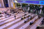 ضیافت افطاری در حرم حضرت معصومه(س)