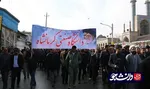 راهپیمایی دانشگاهیان دانشگاه صنعتی کرمانشاه