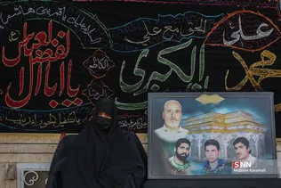 روضه خانگی در جوار خانه مادر شهید / قم