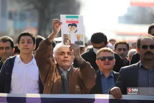 راهپیمایی ۲۲ بهمن در رشت