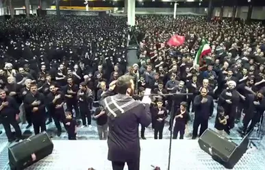 مداحی مهدی رسولی در اولین شب از روضه حسینیه امام خمینی (ره)