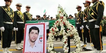 پیکر شهید &laquo;نورخدا موسوی&raquo; تشییع و به خاک سپرده شد +عکس
