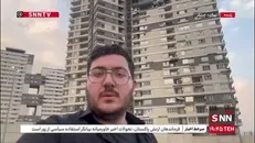 آخرین وضعیت محل انفجار گاز در منطقه چیتگر پایتخت