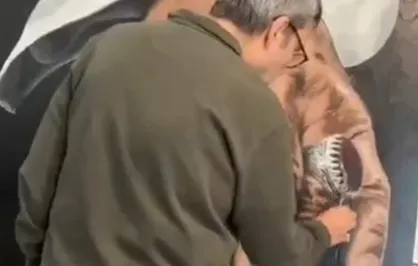 تابلوی نقاشی سیدعلی میرفتاح به یاد رهبر شهید انقلاب
