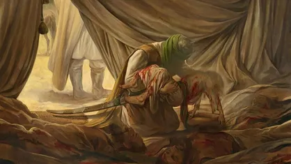 &laquo;حسن روح&zwnj;الامین&raquo; از تابلوی &laquo;امانت&raquo; خود رونمایی کرد