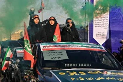 اجتماع بزرگ &laquo;دخترانِ جان&zwnj;فدای ایران&raquo; در تهران (۱)