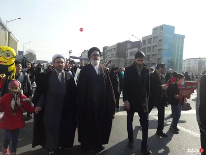 آیت الله سعیدی: مستاجر کاخ سفید پیام حضور پرشور مردم را دریافت کند / مردم مدافع و حامی نظام اسلامی هستند