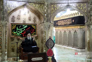 مراسم دعای عرفه در حرم حضرت معصومه (س)