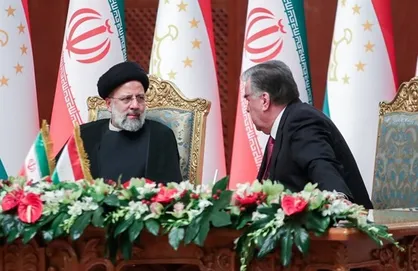 ضیافت نهار رئیس&zwnj;جمهور تاجیکستان به افتخار آیت&zwnj;الله رئیسی