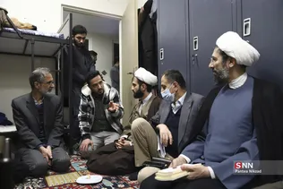 بازدید رئیس نهاد رهبری در دانشگاه ها از خوابگاه های دانشگاه علم و صنعت