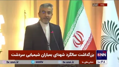 باقری: کشور&zwnj;های غربی با تجهیز صدام به سلاح&zwnj;های شیمیایی در میدان از او حمایت کردند