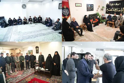دیدار مدیر عامل موزه ملی انقلاب اسلامی و دفاع مقدس با خانواده&zwnj;های معظم شهدا/ تجدید عهد با آرمان شهیدان در خانه&zwnj;های نور
