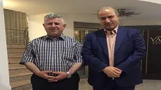 دیدار روسای فدراسیون فوتبال ایران و عراق