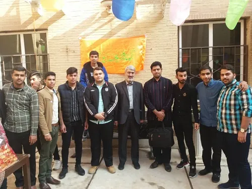 برپایی ایستگاه صلواتی در دانشکده الهیات دانشگاه شهید چمران اهواز