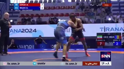 محمدعلی گرایی مقتدرانه به یک چهارم نهایی رسید