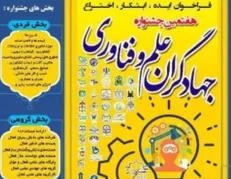 دو طرح از دانشگاه کوثر بجنورد در جشنواره جهادگران علم و فناوری برگزیده شد