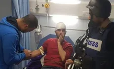 نظامیان صهیونیست به خبرنگاران حمله می‌کنند