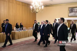 ظریف وزیر امور خارجه و جهانگیری معاون اول رییس جمهور