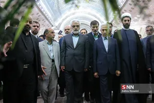 مراسم تجدید میثاق دانشگاهیان با آرمان های امام(ره)