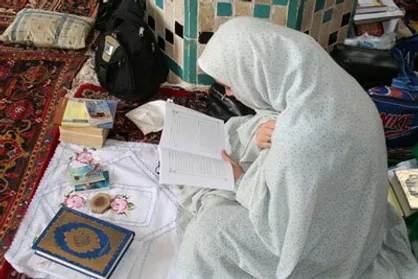 افزایش ۴۰ درصدی تعداد معتکفان در استان ایلام