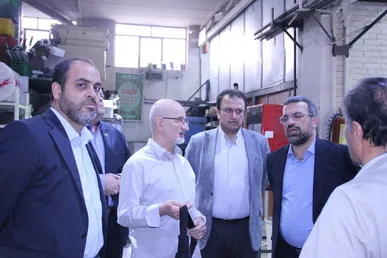 بازدید نمایندگان مجلس از پیشرفت‌های علمی و فناورانه جهاد دانشگاهی خواجه‌نصیر