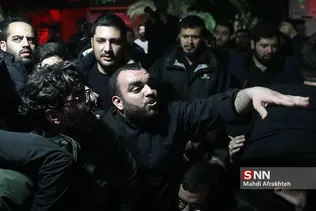 وداع با پیکر شهید محمد حسین حدادیان