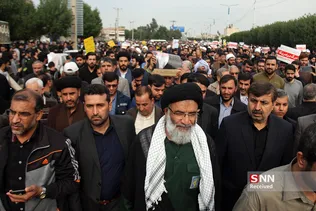 راهپیمایی مردم اهواز در محکومیت ترور حاج قاسم سلیمانی