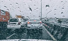 بارش برف و باران در نوار غربی کشور