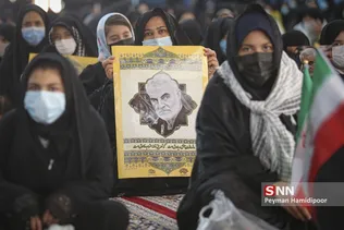 گرامیداشت حاج قاسم سلیمانی  بجنورد