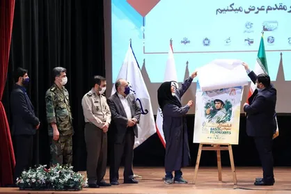 در جشنواره فیلم &laquo;مقاومت&raquo; رخ داد؛ رونمایی از پوستر بخش فیلمسازان بسیجی با یاد سردار سلیمانی&lrm;