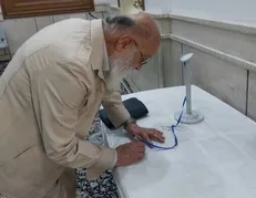 چمران رای خود را به صندوق انداخت