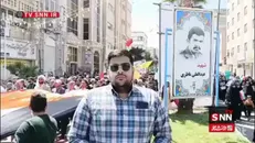 همه مردم زاهدان در راهپیمایی روز قدس شرکت کردند