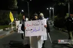تحصن اعلام خون خواهی دانشجویان در فرودگاه مهرآباد