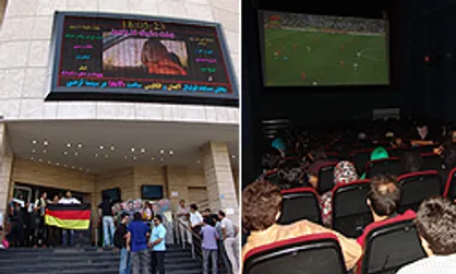 سینماداران برنامه نمایش فوتبال را به نیروی انتظامی ارائه دهند