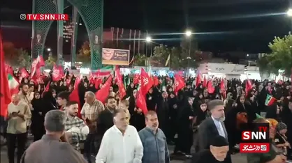 از اجتماع مردم ولایی قوچان به یاد ۱۶۸ کودک شهید میناب تا حضور پرشور سمنانی ها برای خونخواهی شهدای مدرسه شجره طیبه+فیلم