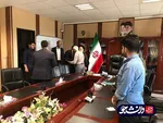 معارفه مسئول جدید بسیج دانشجویی دانشگاه علوم پزشکی هرمزگان