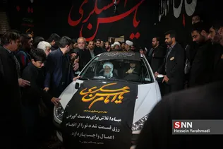 عزاداری سالروز شهادت امام عسکری(ع) در بیت  آیت الله العظمی وحید خراسانی