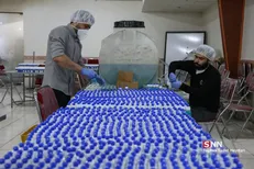روزانه بیش از ۵۰ هزار لیتر محلول ضدعفونی کننده در پارک علم و فناوری مازندران تولید می‌شود